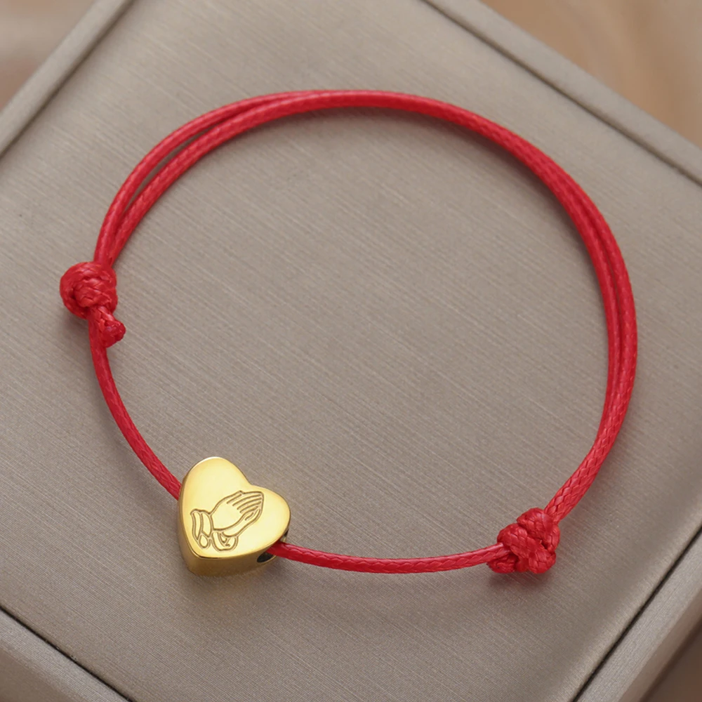 Elegant Stainless Steel Christian Bracelet with Charm 7 Elegant Stainless Steel Christian Bracelet with Charm - Image 7