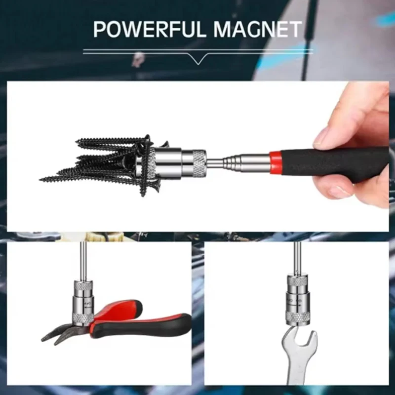 Telescopic Magnetic Pick-Up Tool 190-840mm 4 Telescopic Magnetic Pick-Up Tool 190-840mm - Image 4