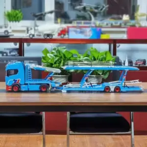 Blue Scania 730S V8 Model Truck 1:18 Scale 11 S7cbdbe686a2743c5912d38eaa3c07deaq