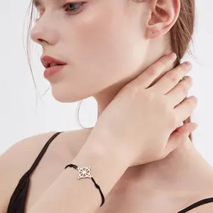 Stainless Steel Celtic Knot Women's Bracelet 13 S7cc7b4f119ed4e97a93a42e06dfb11a7O