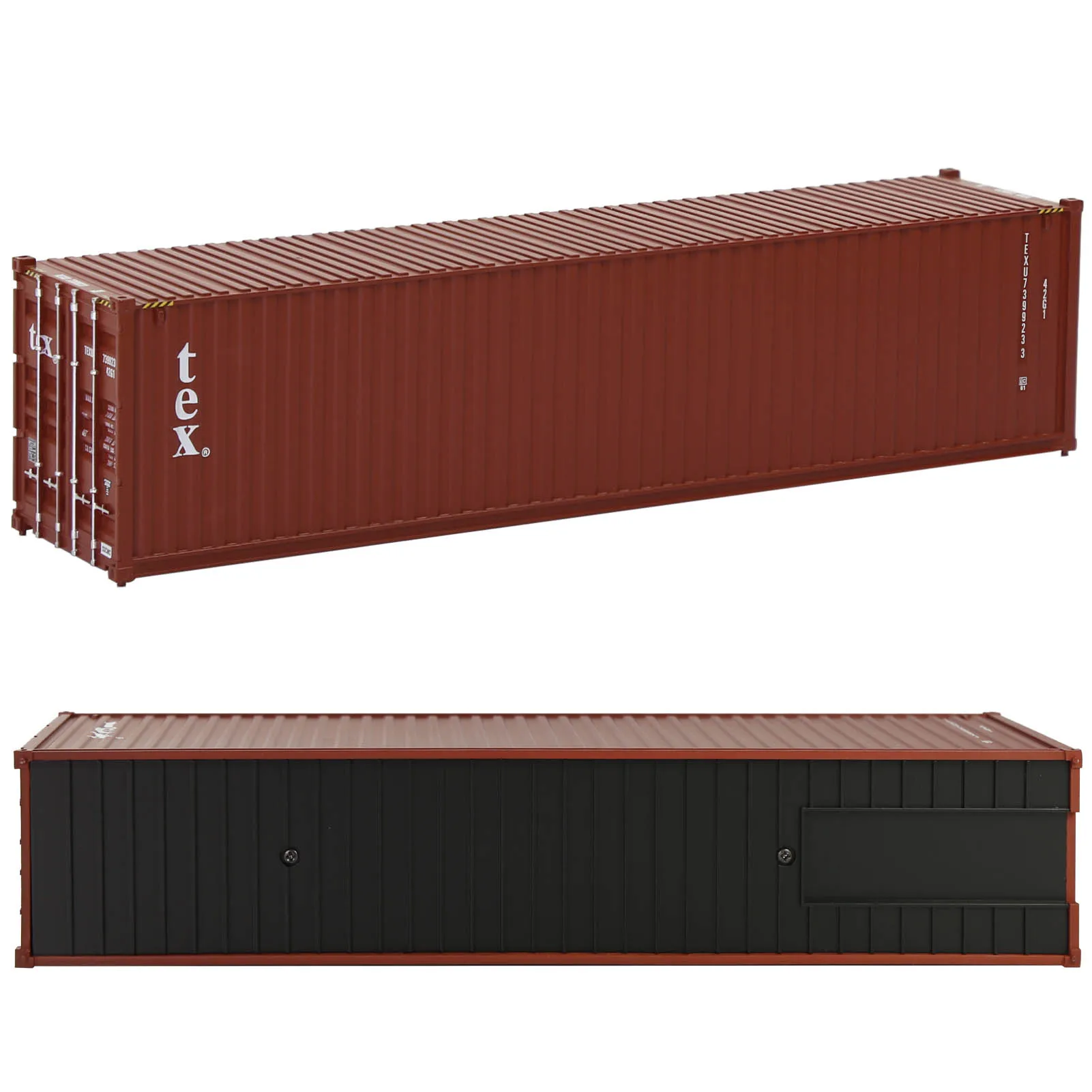 40-Foot Green Shipping Container Model in 1:48 6 40-Foot Green Shipping Container Model in 1:48 - Image 6