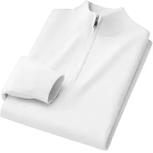 Pink Women's Knitted Pullover with Zipper 14 S80ce90079a974a6ea60db5a0cded34a0W