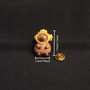 Whimsical Resin Bear Brooch with Colorful Accessories 7 S814f198fca454684a2369dba77163273x