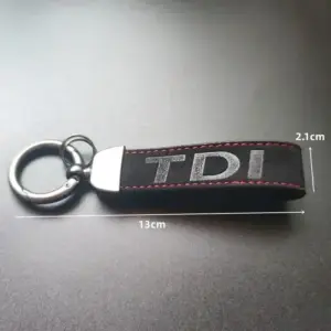 TDI Leather Keychain for VW Cars 12 S82cf88498a93417587a0711106ccca4ef