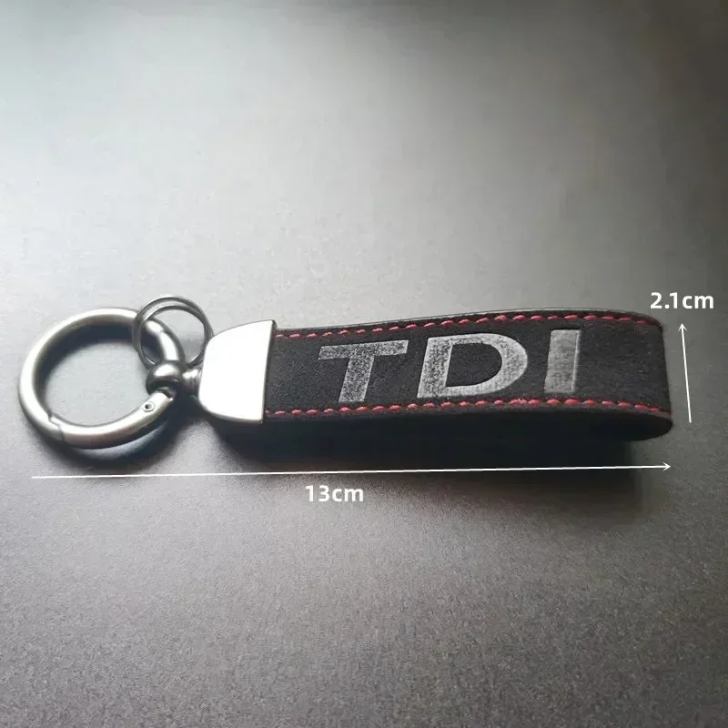 TDI Leather Keychain for VW Cars 6 TDI Leather Keychain for VW Cars - Image 6