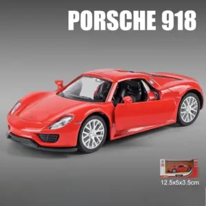 1:36 Porsche 918 Diecast Model Car by WELLY 15 S832eed5320be49458f9610a601fb411bB