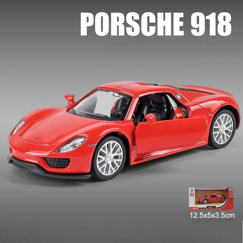 1:36 Porsche 918 Diecast Model Car by WELLY 7 1:36 Porsche 918 Diecast Model Car by WELLY - Image 7