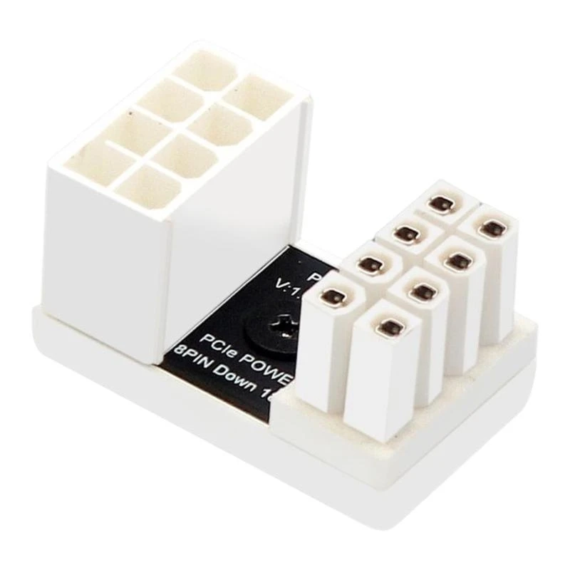White 180-Degree GPU Power Adapter for Ease 7 White 180-Degree GPU Power Adapter for Ease - Image 7