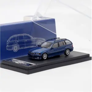 Bright Yellow BMW E36 Wagon diecast model 16 S836a8c5fa96e4e6ab9e7fb14f12329e6u