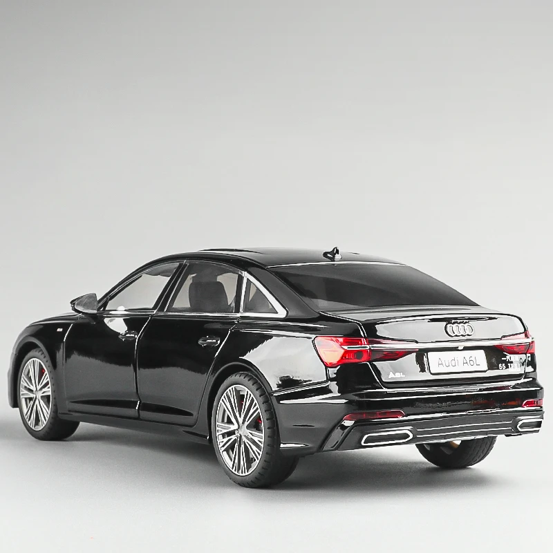 Black 1:18 Audi A6L Diecast Model Car 6 Black 1:18 Audi A6L Diecast Model Car - Image 6