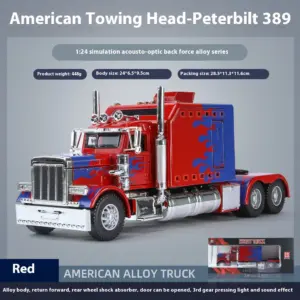 1:24 Scale Peterbilt 389 Diecast Model Truck 15 S845e1d846b0144859765ba63f8c07e2ai