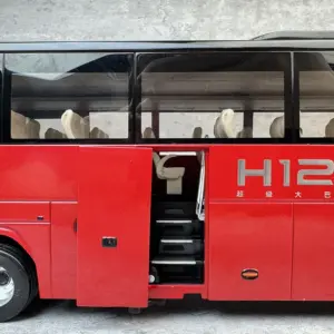 Miniature 1:36 Zhongtong H12 Bus Model 11 S8482c0fa419c424a9e161282f8f264c03