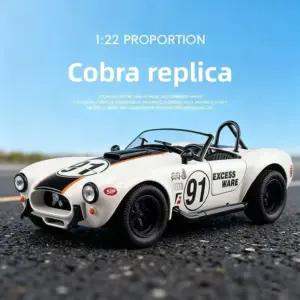 Shelby Cobra 1:22 Scale Diecast Model Car