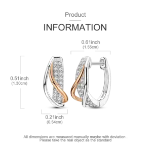 Sterling Silver Irregular Hoop Earrings 8 S8609b7dcab344224acd918bc2d19ab07Q