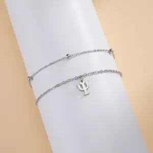Stainless Steel Psi Charm Bracelet 22+5cm 9 S8813aa416e254470bd6fd0cf7356fcbfG
