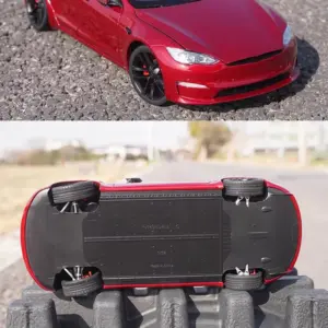 Vibrant Red 1:18 Scale Model S Alloy Car 10 S886f5f2dbc904afea16f26f8257a6cf0E