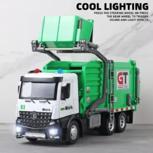 Vibrant Friction-Powered Garbage Truck for Kids 9 S88d1e6a178a04ebea62a002053ddabf2A