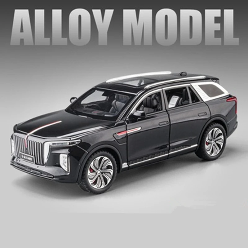 Hongqi 1:24 Scale SUV Model Collectible 8 Hongqi 1:24 Scale SUV Model Collectible - Image 8