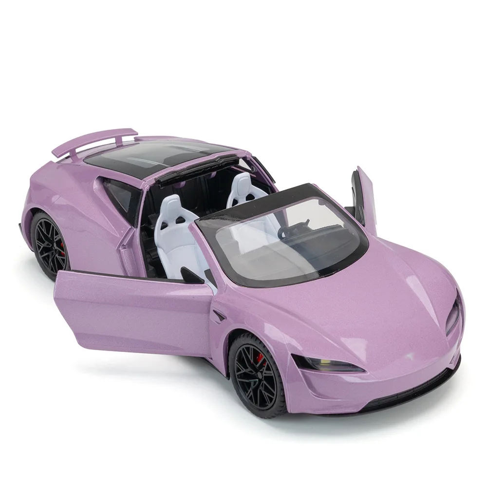 1:24 Scale Red Sport Roadster Model 6 1:24 Scale Red Sport Roadster Model - Image 6