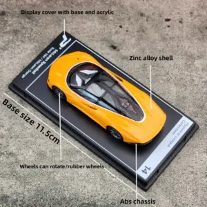 Luxury 1:64 Diecast Alloy Hypercar Model 15 S8b025b67d665412782fc6f55a96f3747q
