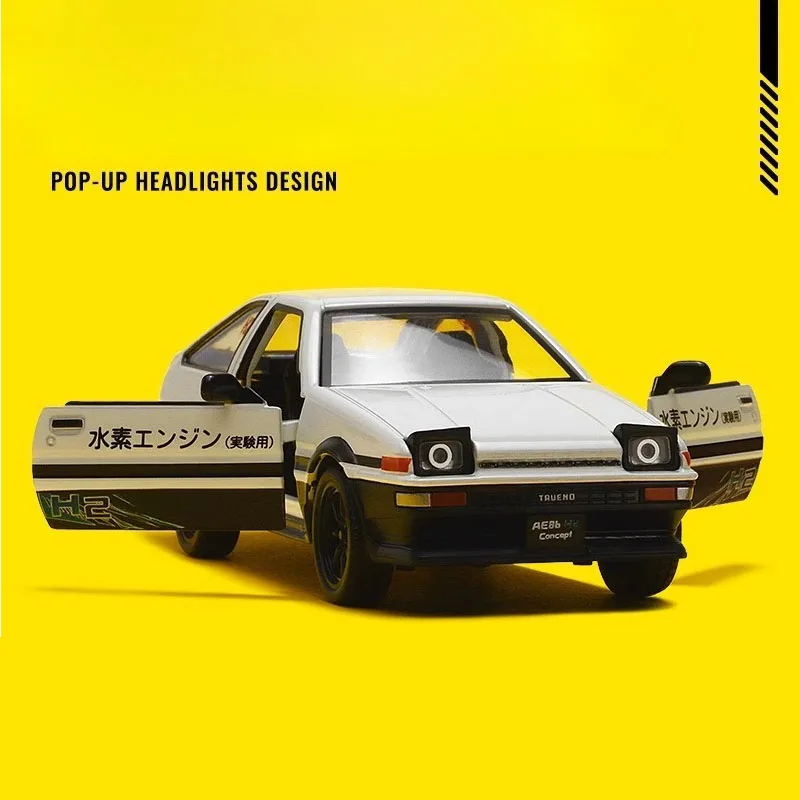 Toyota AE86 Diecast Model 1:37 Scale 4 Toyota AE86 Diecast Model 1:37 Scale - Image 4