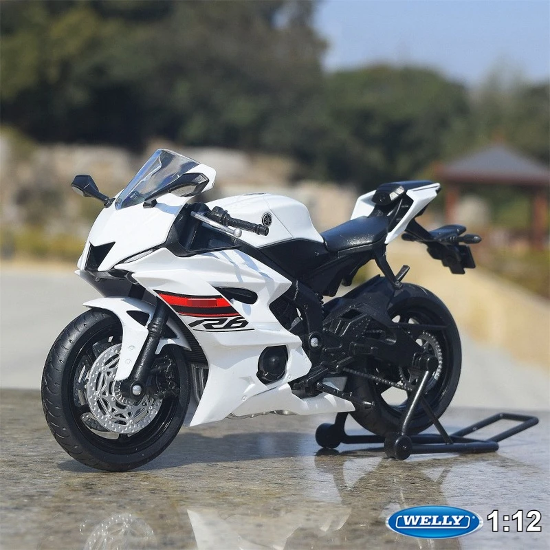 1:12 Diecast Yamaha YZF-R6 Motorcycle Model 1 1:12 Diecast Yamaha YZF-R6 Motorcycle Model