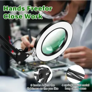 10x Magnifier LED Table Lamp for Precision Work 10 S8d27ba3b7a374c64a606066472542e46k