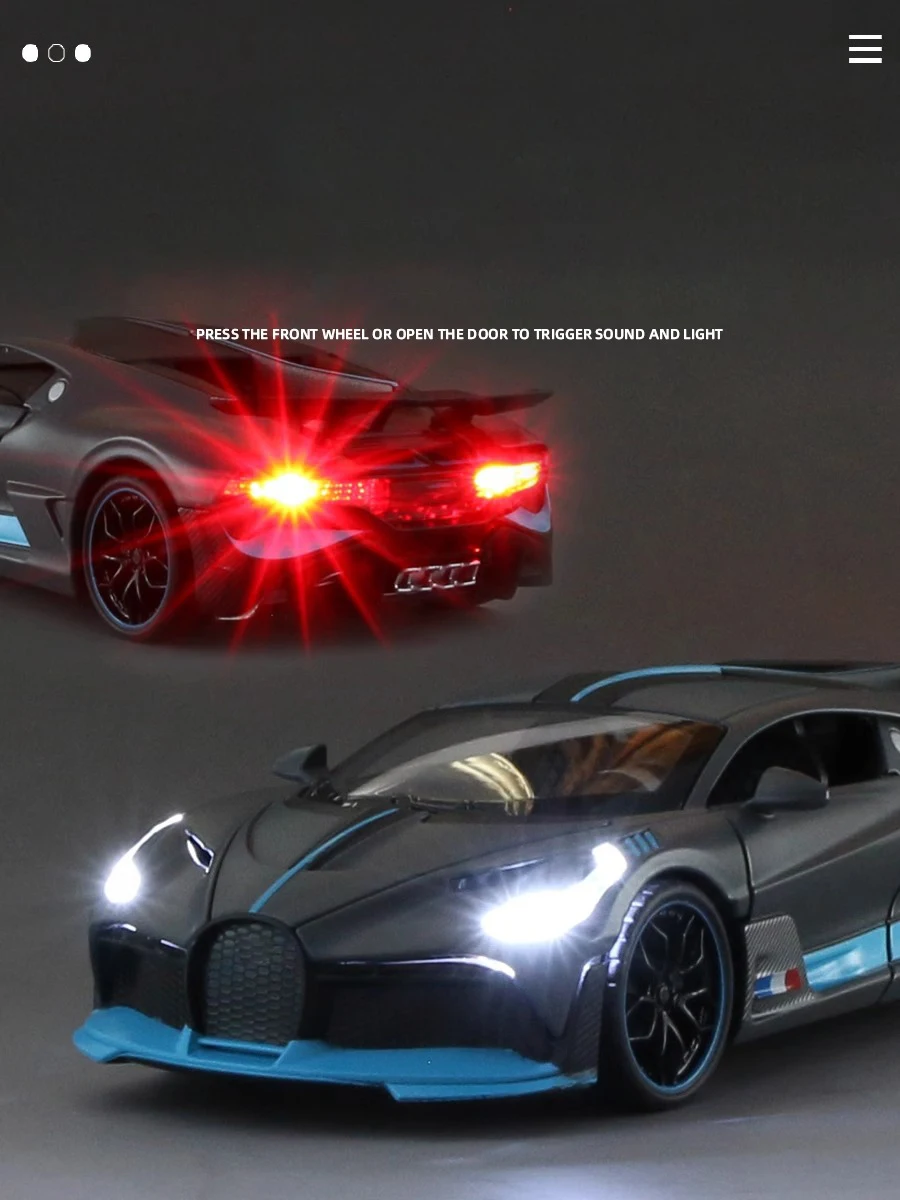 1:32 Scale Alloy Diecast Racing Car Model 5 1:32 Scale Alloy Diecast Racing Car Model - Image 5