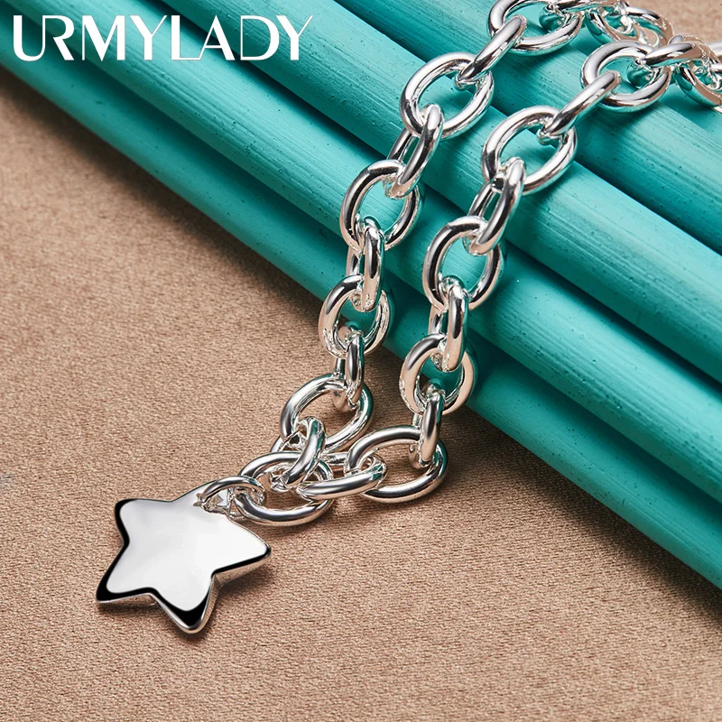 Elegant Silver Star Necklace for Women 2 Elegant Silver Star Necklace for Women - Image 2