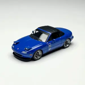 MiniGT Mazda MX5 NA 1:64 Diecast Model Blue 8 S8ef8a5fef151474a9dab5db7e5c6524bY