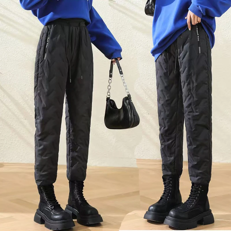 Winter Women's Fleece Sweatpants by Animal Game 2 Winter Women's Fleece Sweatpants by Animal Game - Image 2