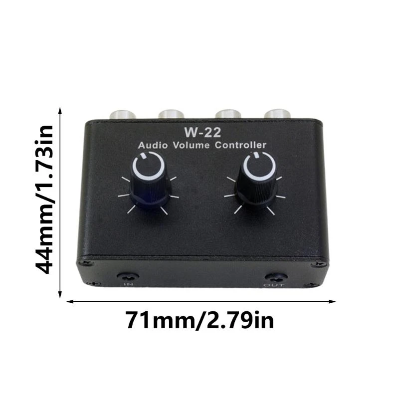 Compact Metal Audio Volume Controller for 3.5mm Devices 6 Compact Metal Audio Volume Controller for 3.5mm Devices - Image 6