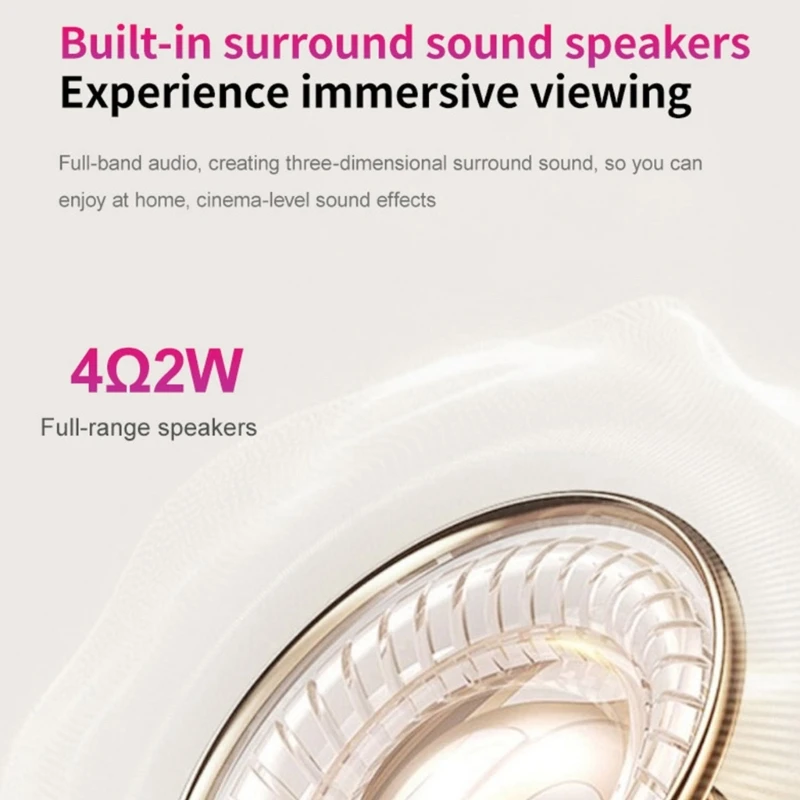 Portable Wireless Streaming Projector 92x157mm 2 Portable Wireless Streaming Projector 92x157mm - Image 2