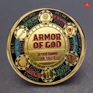 Armor of God Faith Badge for Spiritual Protection 13 S91c98c1e79ad49eca8a06304e0665feed