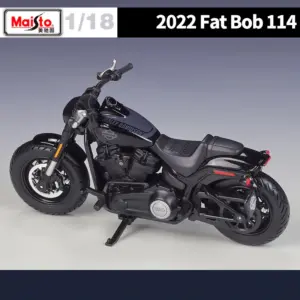 Maisto Fat Bob 114 2022 Motorcycle Model 9 S9303910b5d90408d93b6466a94dfbd8cQ