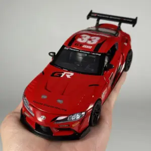 Red Toyota Supra GT4 1:32 Diecast Model 13 S931b074682184a63bcf3459e08215b7fc