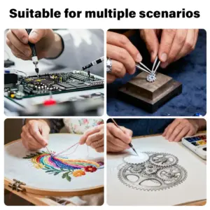 Head-Mounted Magnifier with Adjustable Lenses 11 S947613fe47664a6bb231e97f51075cfaS