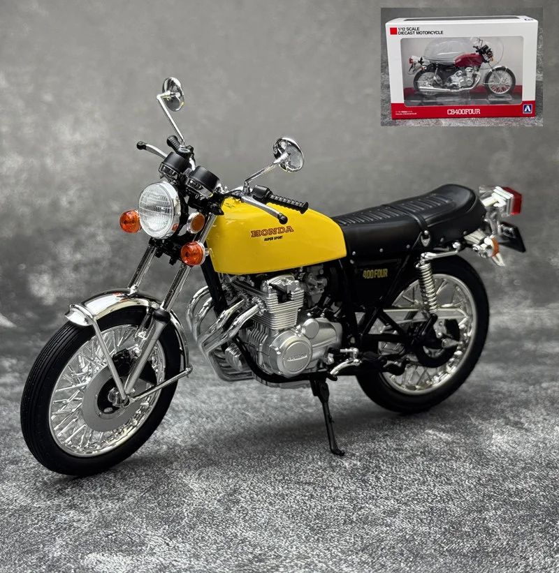 1:12 Honda CB400 FOUR Diecast Motorcycle Model 8 1:12 Honda CB400 FOUR Diecast Motorcycle Model - Image 8