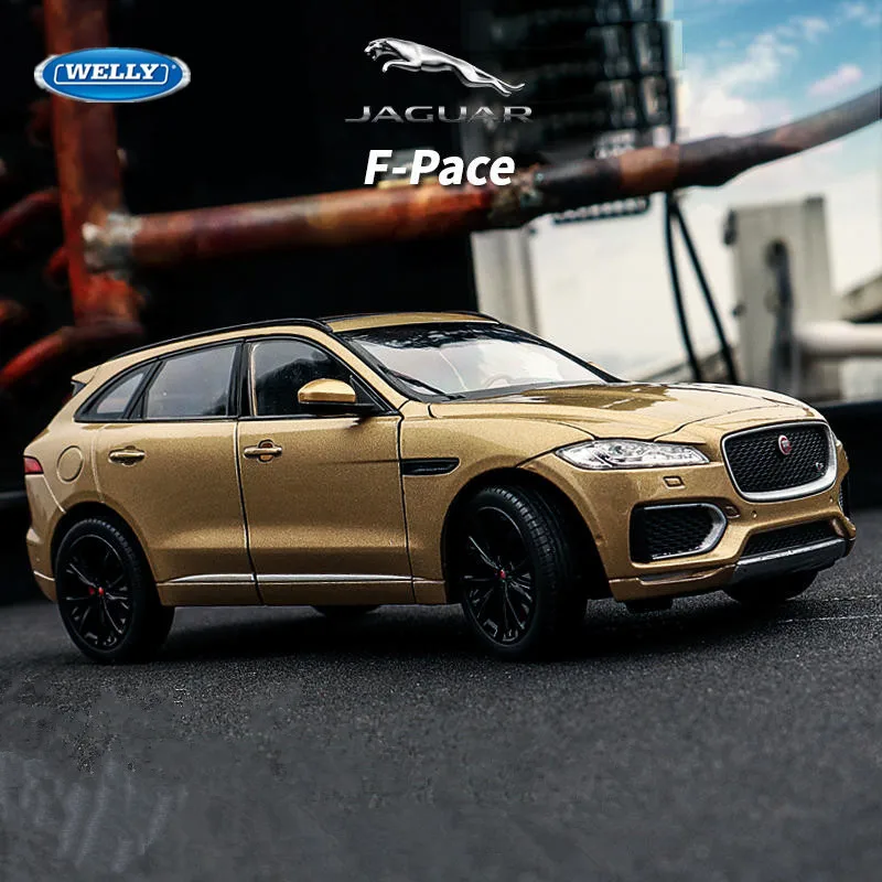 Red Jaguar F-Pace 1:24 Diecast Model 3 Red Jaguar F-Pace 1:24 Diecast Model - Image 3
