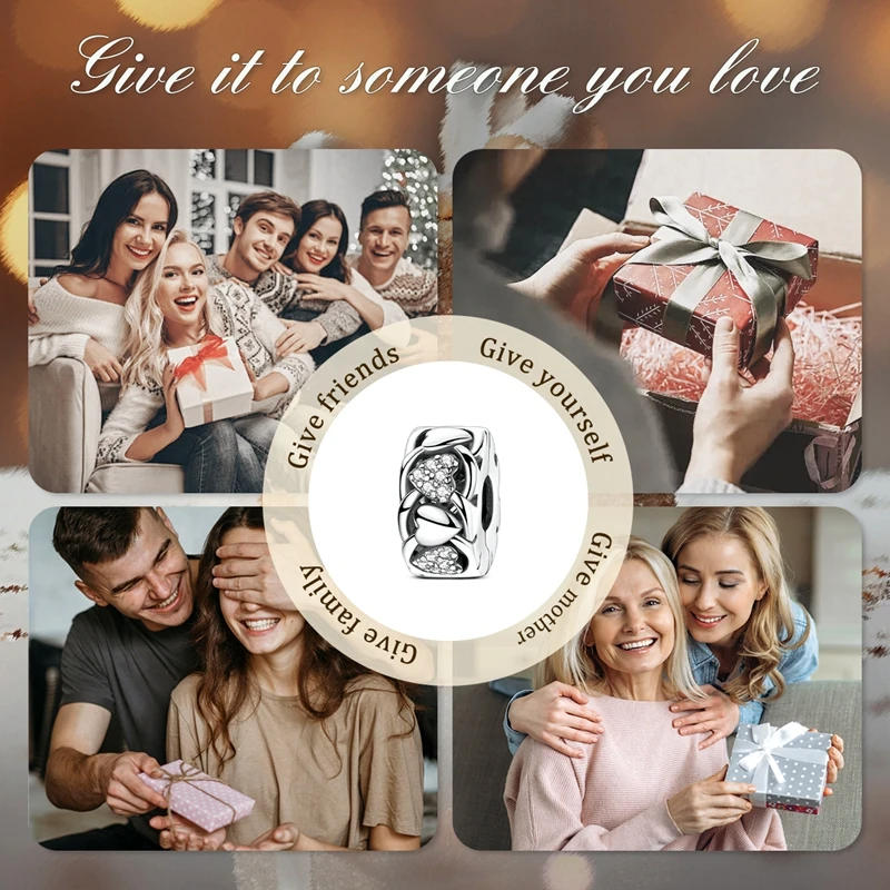 925 Silver Heart Charm for Bracelets 5 925 Silver Heart Charm for Bracelets - Image 5