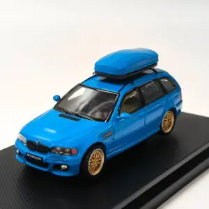 Vibrant Blue 1:64 Diecast BMW E46 Wagon Model 6 S9521075ef1234d8780b916ed45f29b9fc