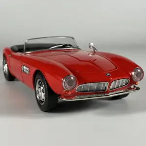 Red BMW 507 Miniature Model Car 1:24 Scale