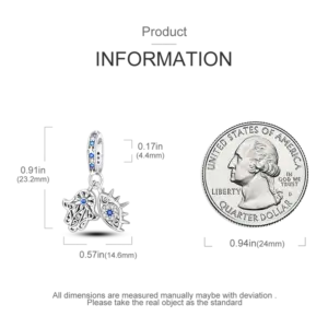 VAMO Sacred Eye and Hand Silver Bead 9 S96dc8b04ec4a418ead279066ce2be1a4Y