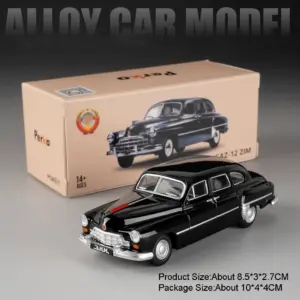 Black GAZ-24 LADA 1:64 Scale Model Car 17 S96ec277252d0491fb3e21284d6faae16o