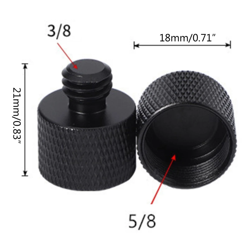 Microphone Adapter Set with 5/8"–3/8" Threads 5 Microphone Adapter Set with 5/8"–3/8" Threads - Image 5