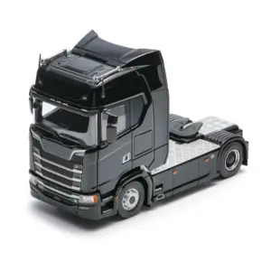 Blue Diecast Semi-Truck Model 1:64 Scale 14 S984be61c4d374f2aba50923fab155ed1T