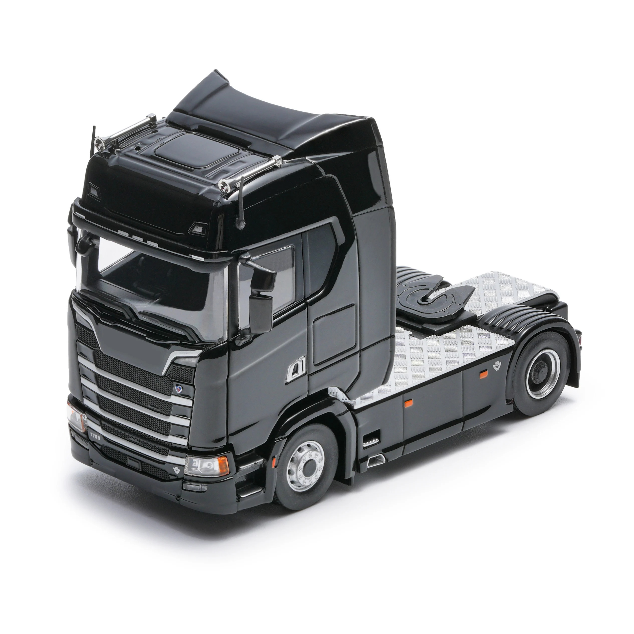 Blue Diecast Semi-Truck Model 1:64 Scale 7 Blue Diecast Semi-Truck Model 1:64 Scale - Image 7