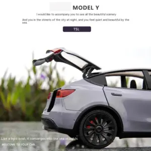 1:24 Scale Black Model Y Diecast Car 12 S99b0d406673540a5894900561da03755S