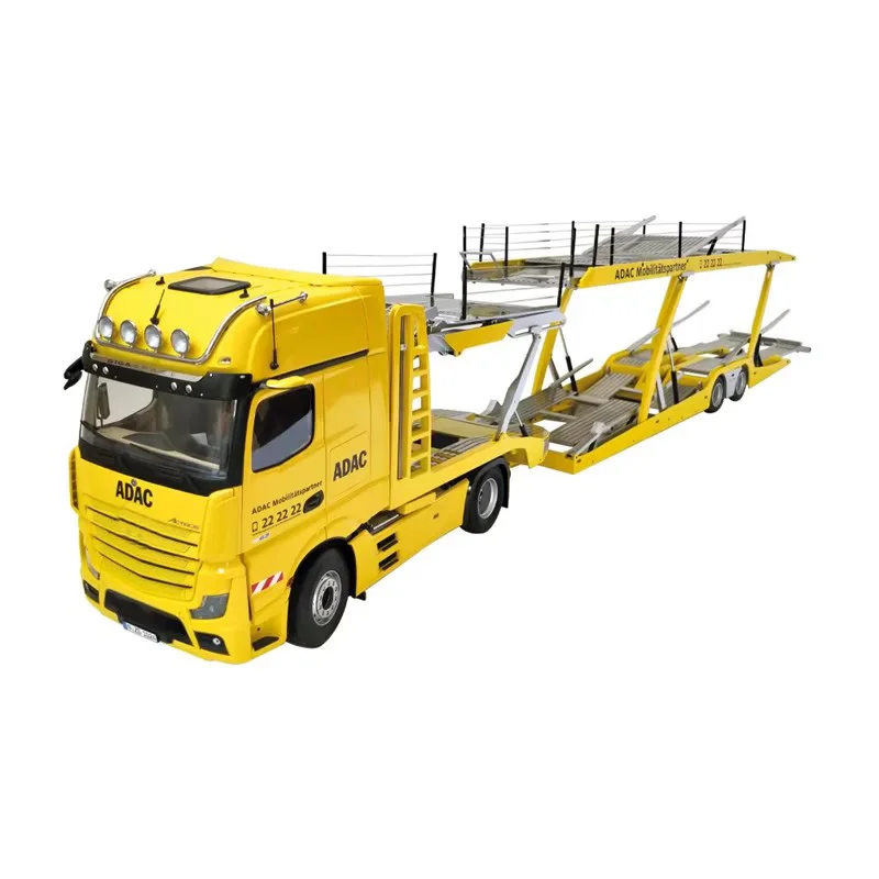 Yellow Mercedes-Benz Actros Model 1:18 Scale 2 Yellow Mercedes-Benz Actros Model 1:18 Scale - Image 2