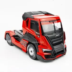 Red and Black Alloy Truck Model 1:24 Scale 8 S9aae42e577bb48ce9b2a800fc7552fa7S